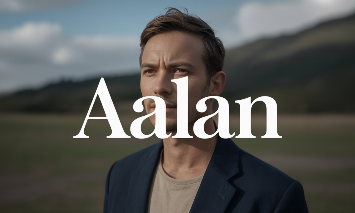 Illustration symbolique liée à l’origine du prénom Aalan