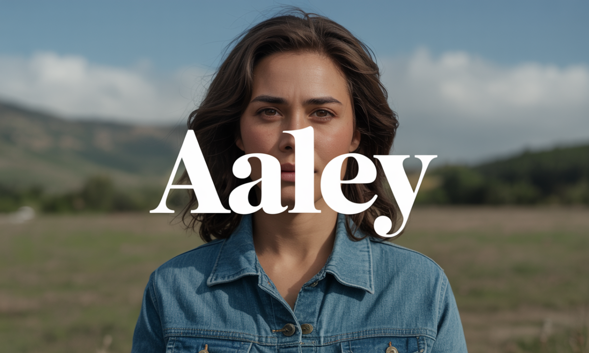 Illustration symbolique liée à l’origine du prénom Aaley