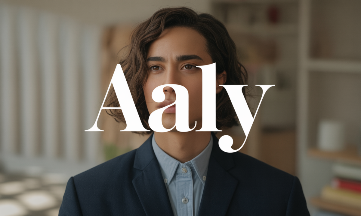 Illustration symbolique liée à l’origine du prénom Aaly