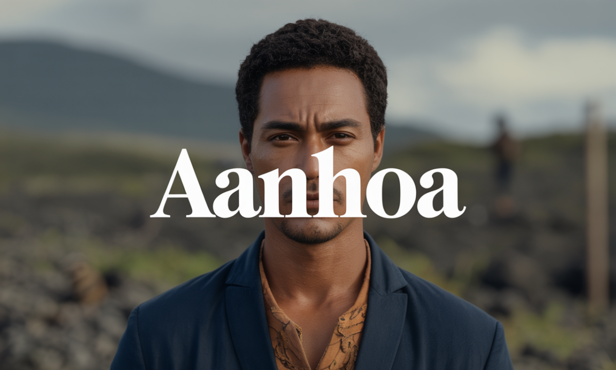Illustration symbolique liée à l’origine du prénom Aanhoa