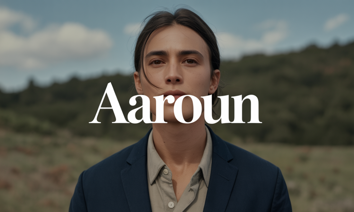 Illustration symbolique liée à l’origine du prénom Aaroun