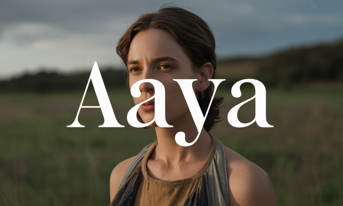Illustration symbolique liée à l’origine du prénom Aaya