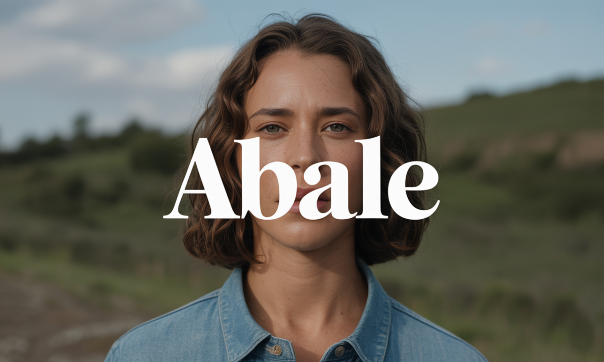 Illustration symbolique liée à l’origine du prénom Abale