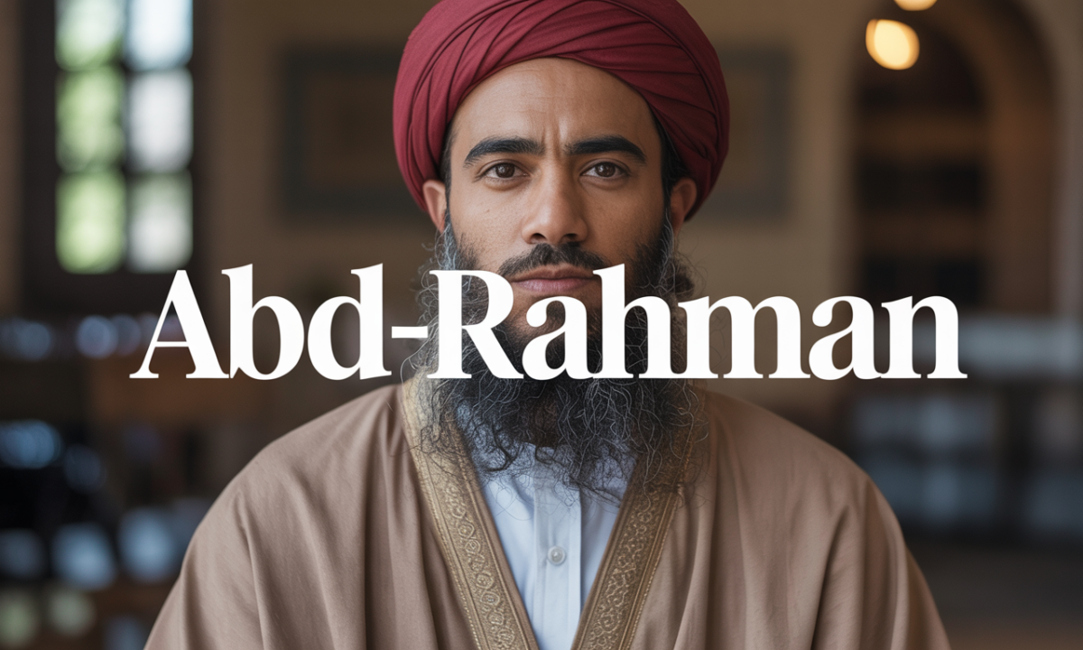 Illustration symbolique liée à l’origine du prénom Abd-rahman