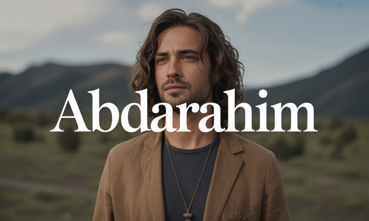 Illustration symbolique liée à l’origine du prénom Abdarahim