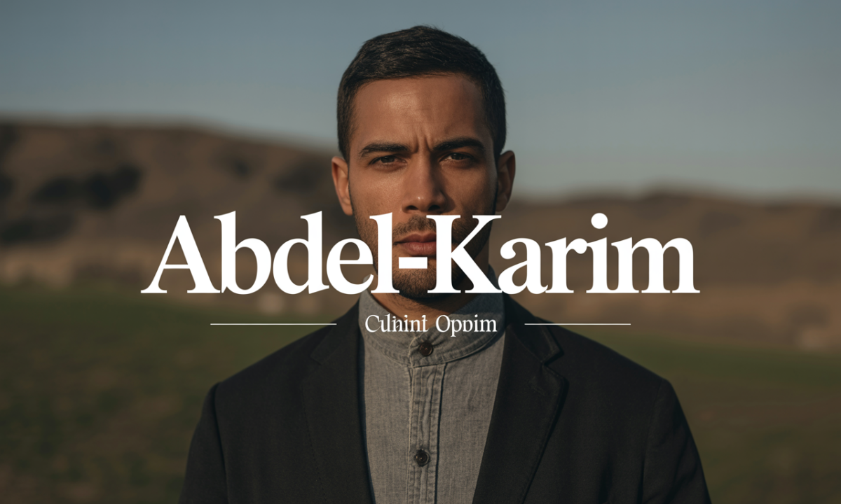 découvrez tout sur abdel-karim, son parcours, ses réalisations et son impact dans son domaine. explorez son histoire et ses contributions.