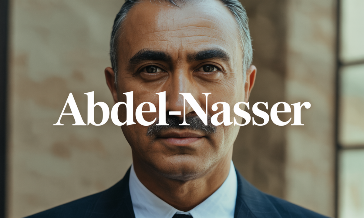 Illustration symbolique liée à l’origine du prénom Abdel-nasser
