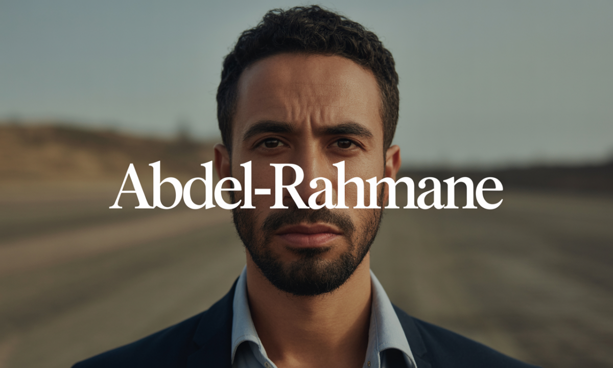 Illustration symbolique liée à l’origine du prénom Abdel-rahmane