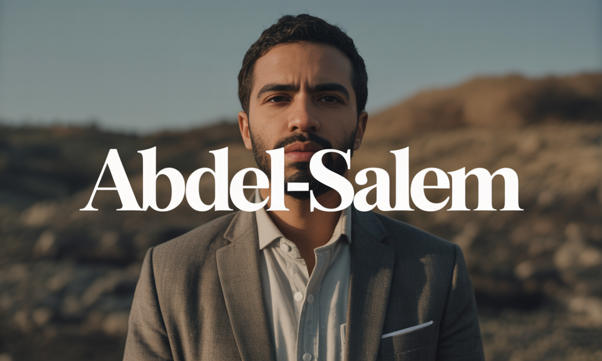 Illustration symbolique liée à l’origine du prénom Abdel-salem