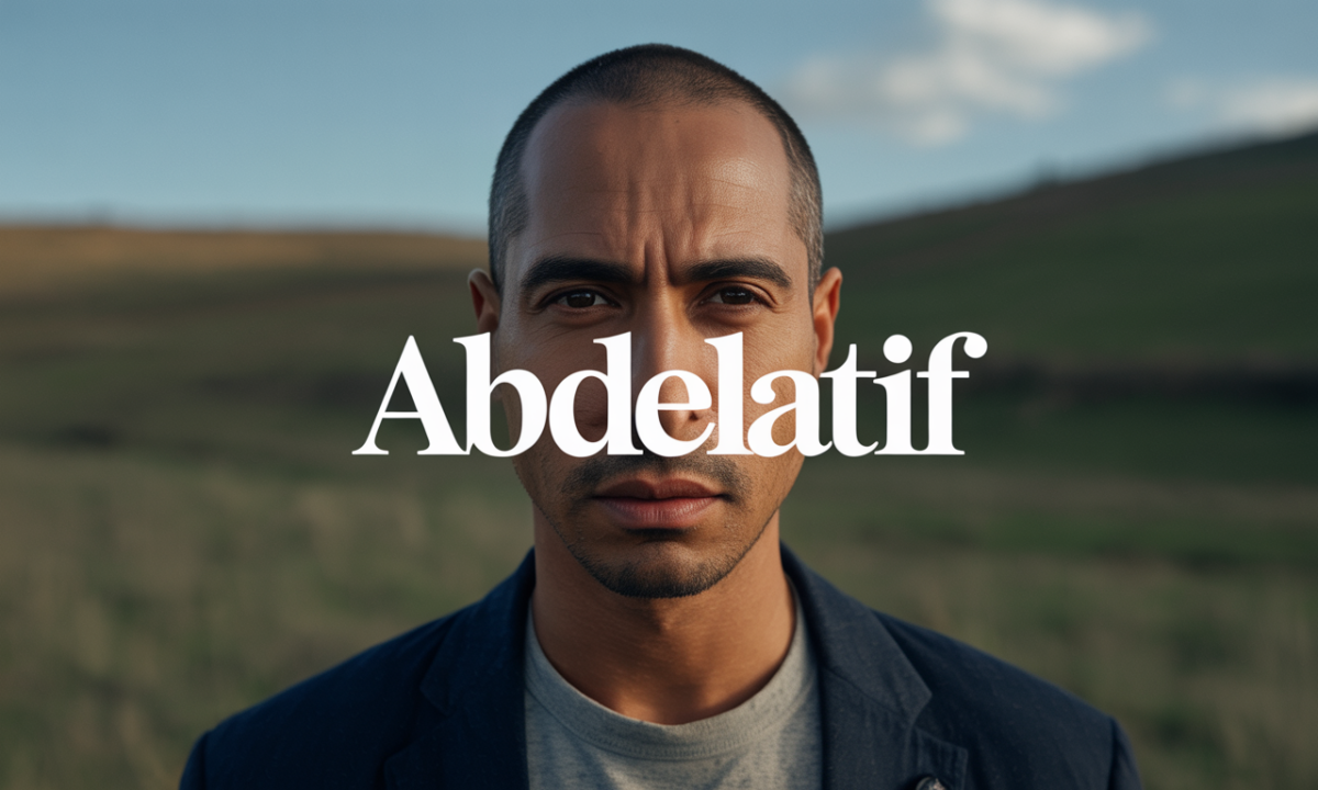 Illustration symbolique liée à l’origine du prénom Abdelatif