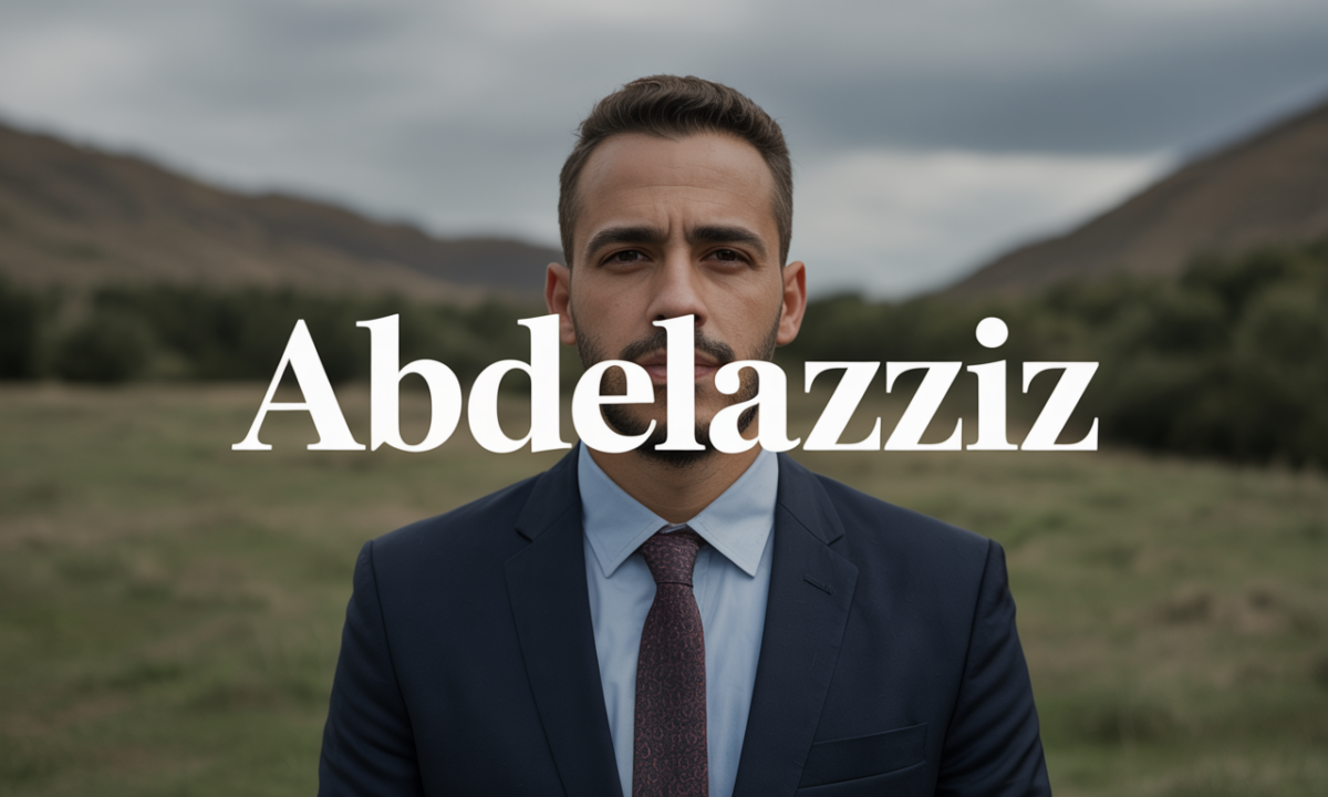 Illustration symbolique liée à l’origine du prénom Abdelazziz