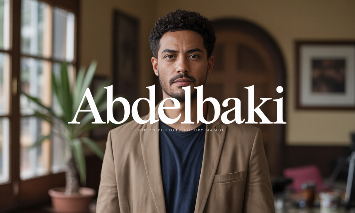 Illustration symbolique liée à l’origine du prénom Abdelbaki