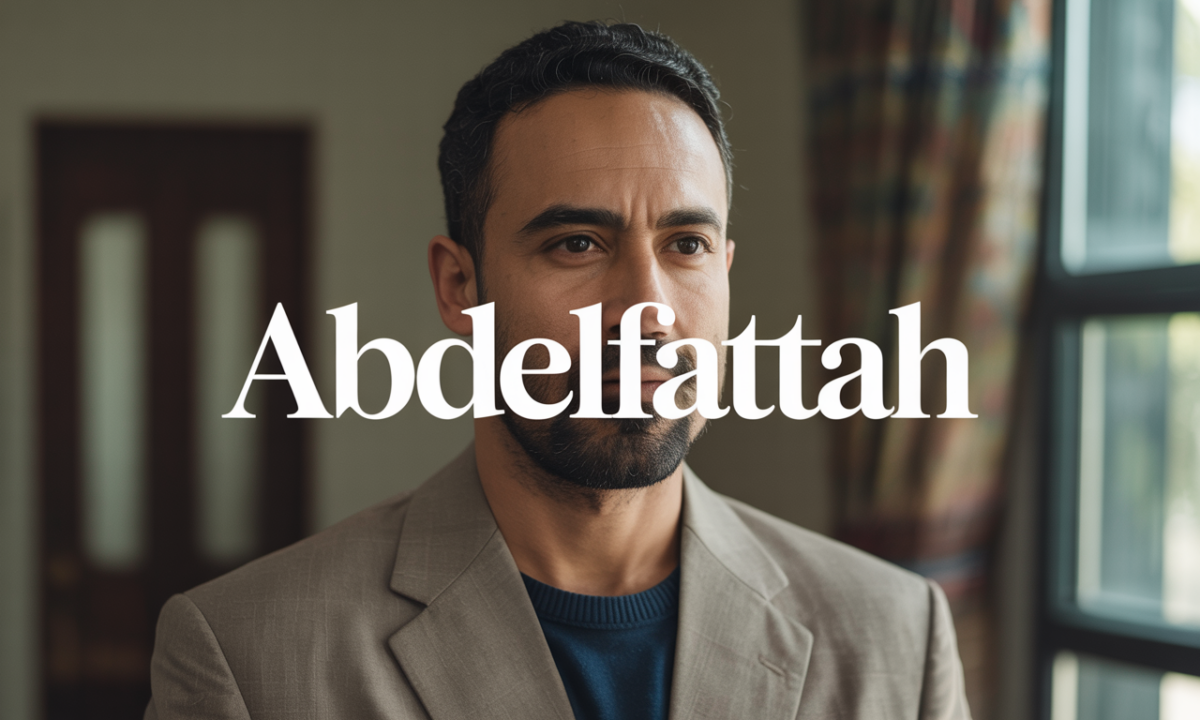 Illustration symbolique liée à l’origine du prénom Abdelfattah