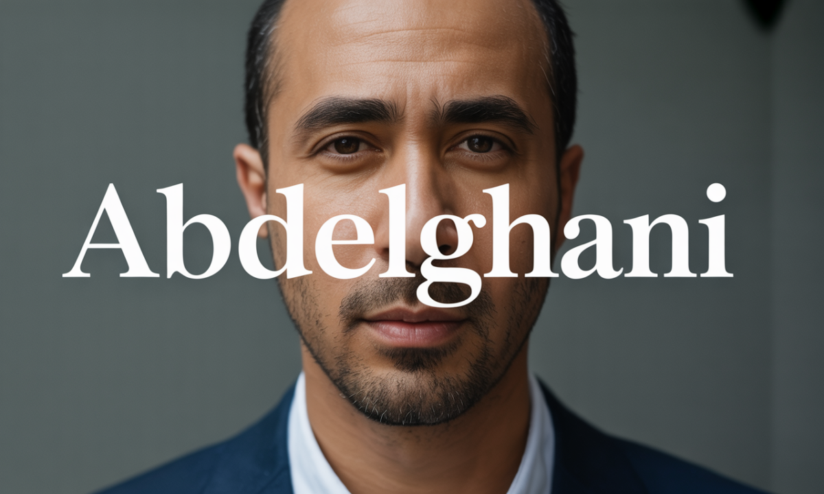 Illustration symbolique liée à l’origine du prénom Abdelghani