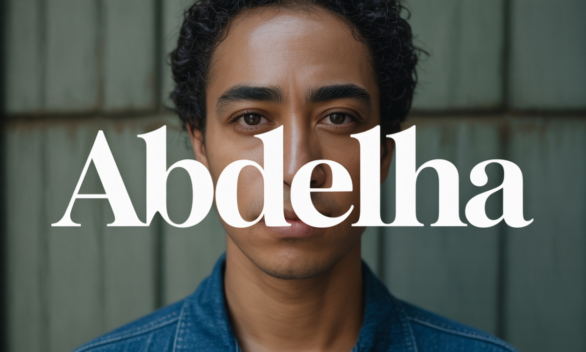 Illustration symbolique liée à l’origine du prénom Abdelha