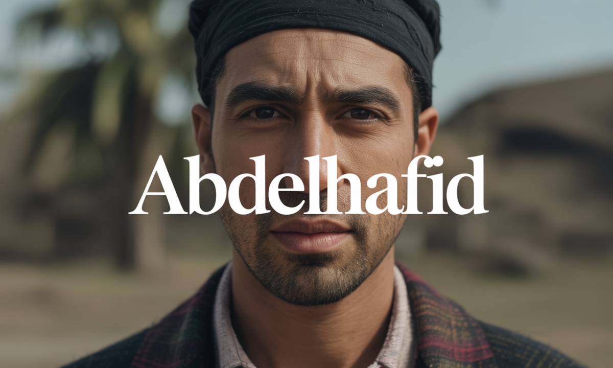 Illustration symbolique liée à l’origine du prénom Abdelhafid