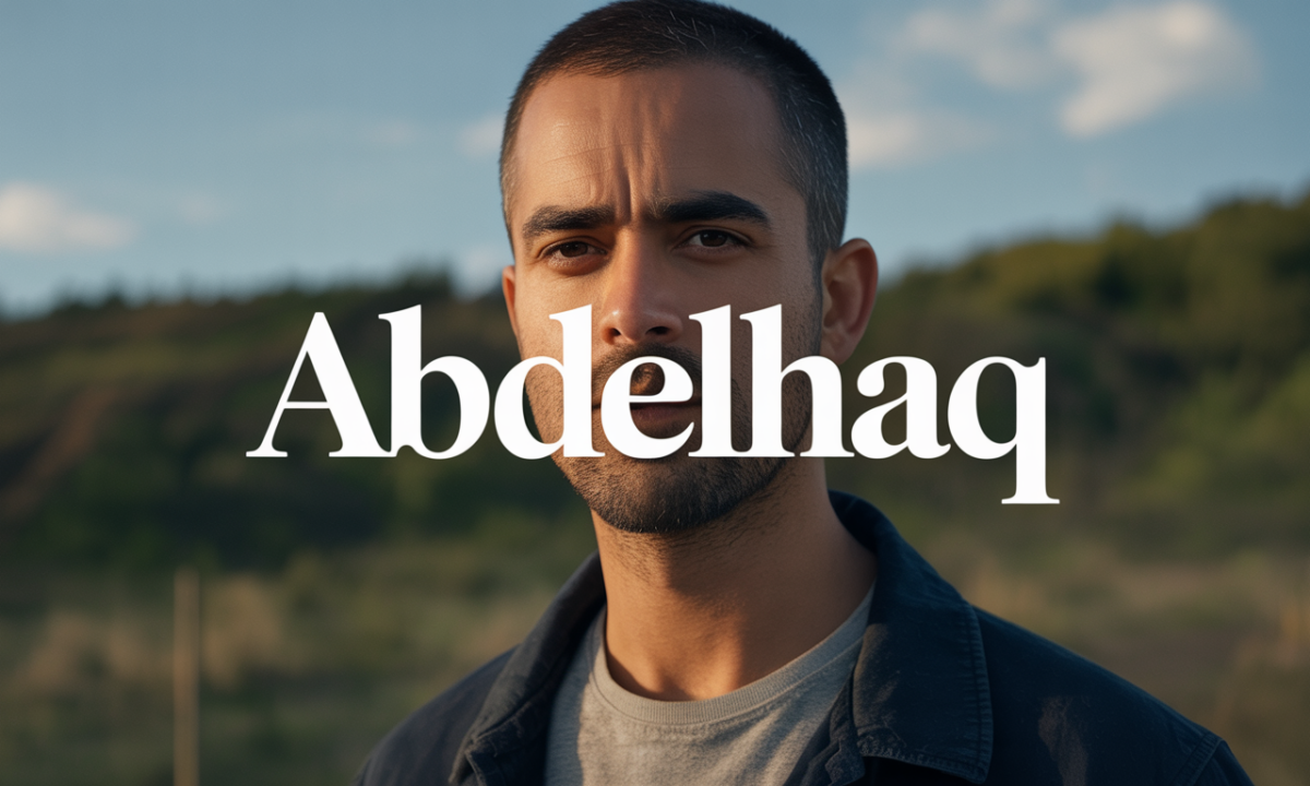 Illustration symbolique liée à l’origine du prénom Abdelhaq