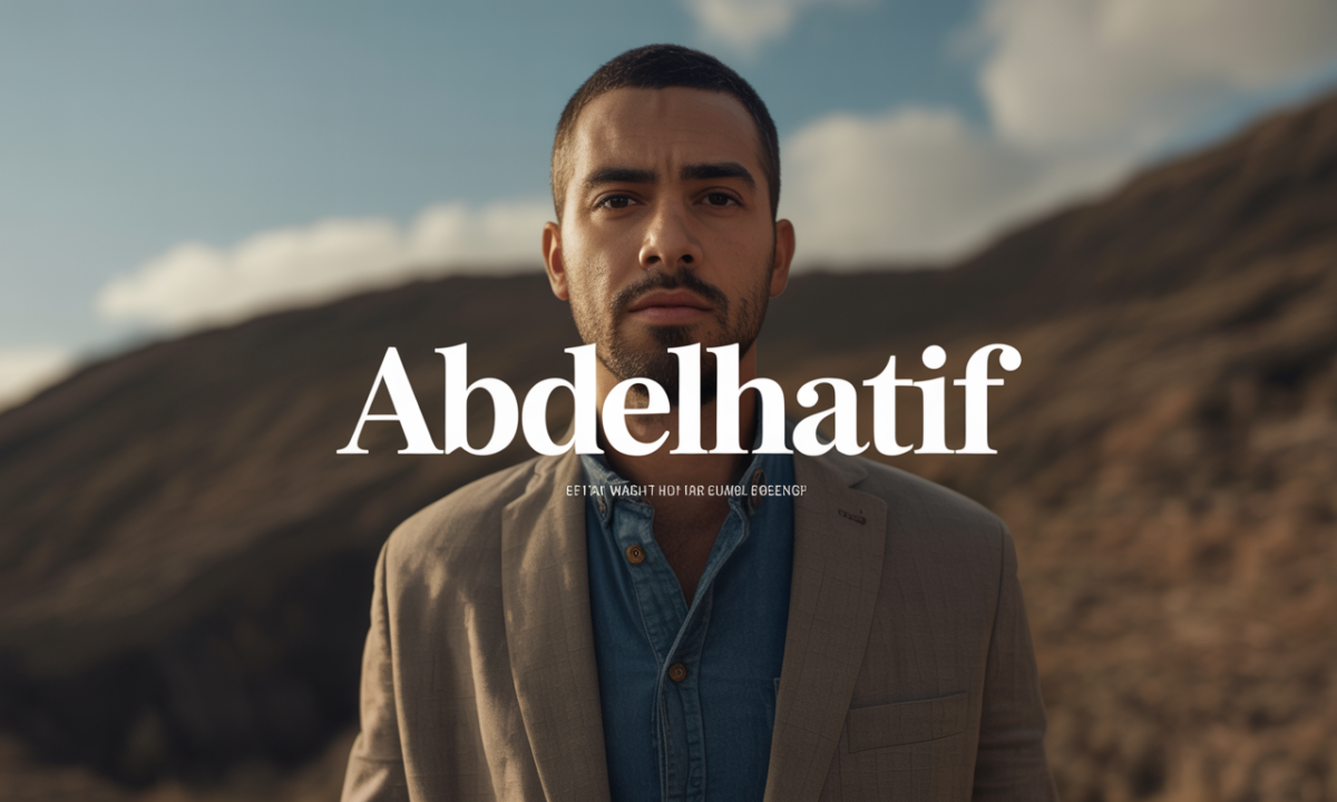 Illustration symbolique liée à l’origine du prénom Abdelhatif