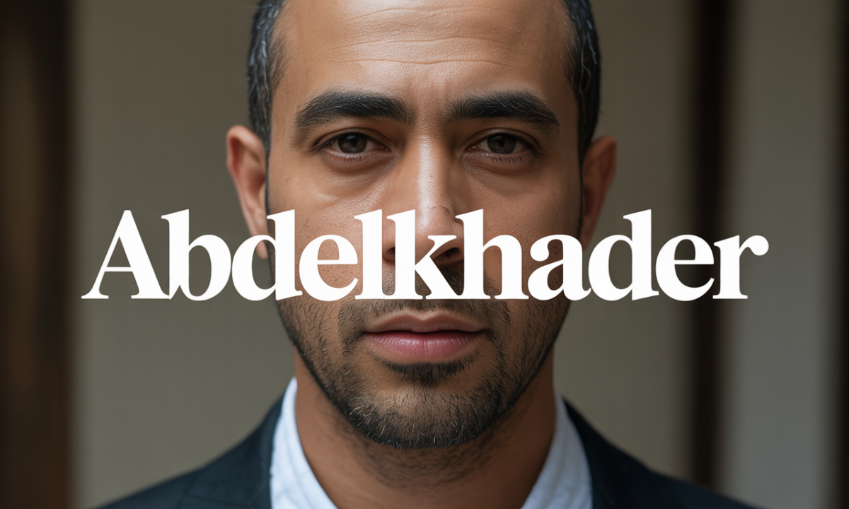 Illustration symbolique liée à l’origine du prénom Abdelkhader