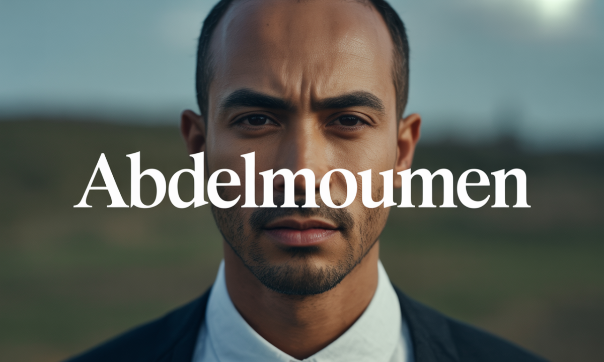 Illustration symbolique liée à l’origine du prénom Abdelmoumen