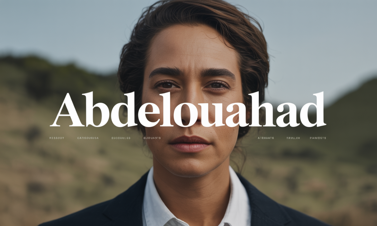 Illustration symbolique liée à l’origine du prénom Abdelouahad