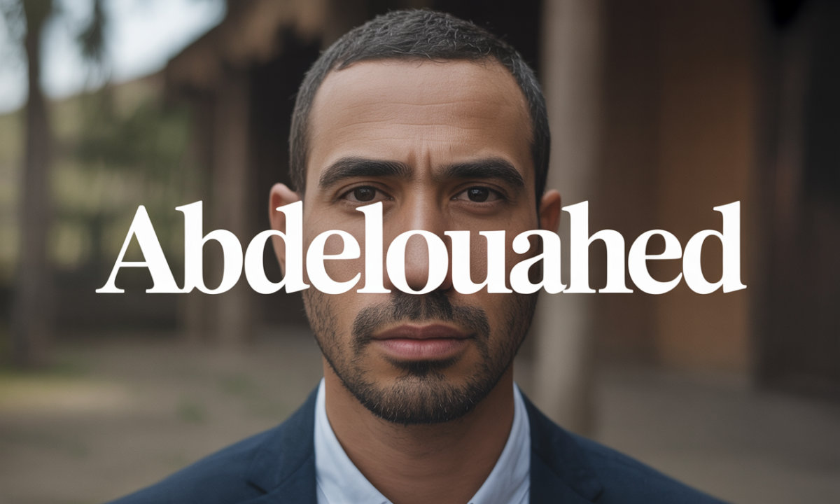 Illustration symbolique liée à l’origine du prénom Abdelouahed