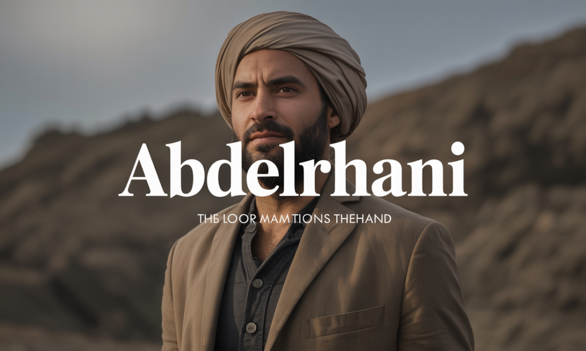 découvrez tout sur abdelrhani : son parcours, ses réalisations et son actualité. explorez son univers et ses projets.