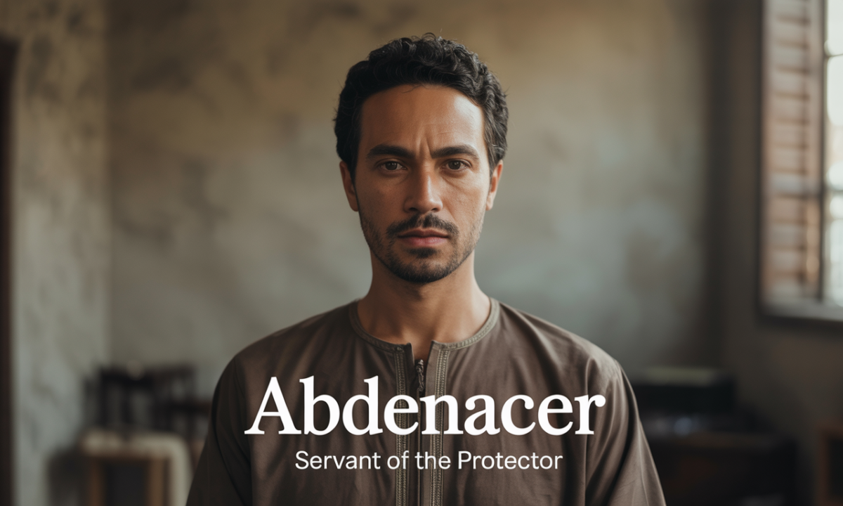 Illustration symbolique liée à l’origine du prénom Abdenacer