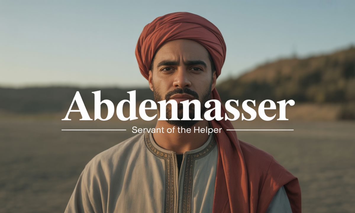 Illustration symbolique liée à l’origine du prénom Abdennasser