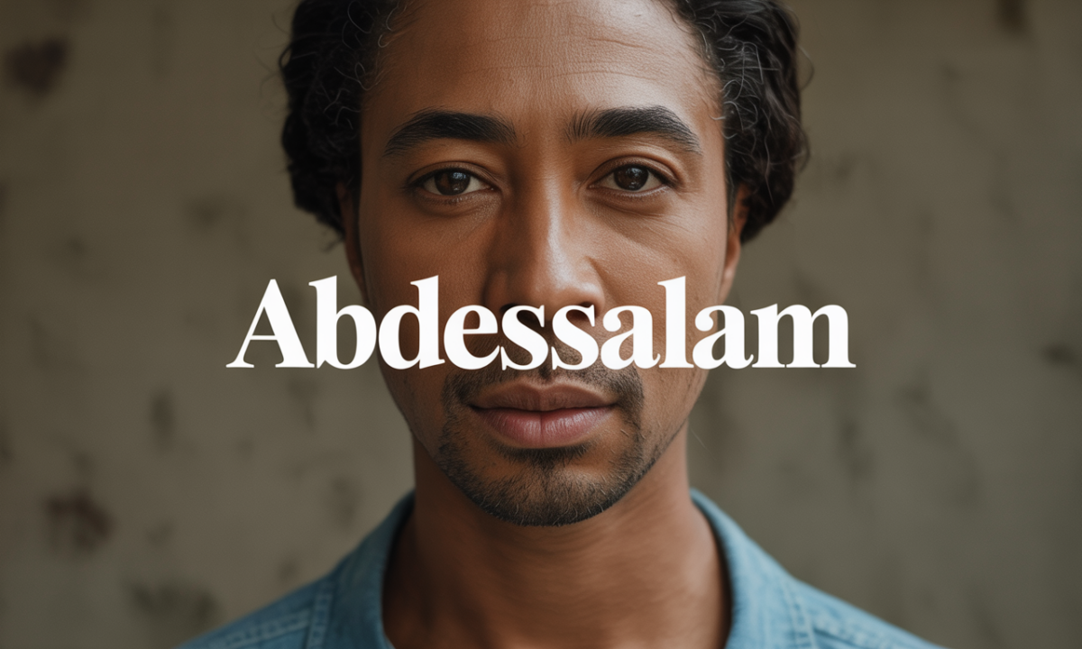 Illustration symbolique liée à l’origine du prénom Abdessalam