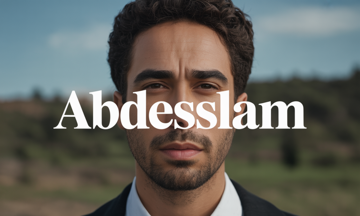 Illustration symbolique liée à l’origine du prénom Abdesslam