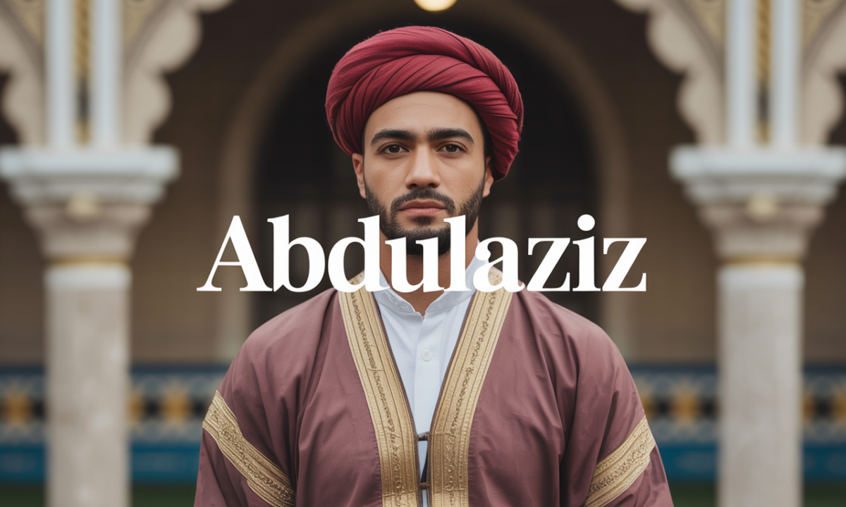 Illustration symbolique liée à l’origine du prénom Abdlaziz
