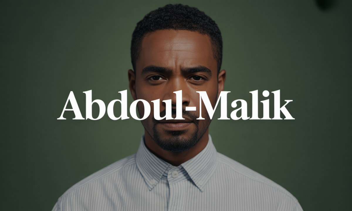 Illustration symbolique liée à l’origine du prénom Abdoul-malik