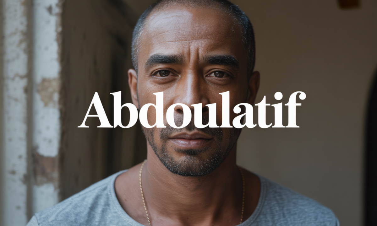 Illustration symbolique liée à l’origine du prénom Abdoulatif