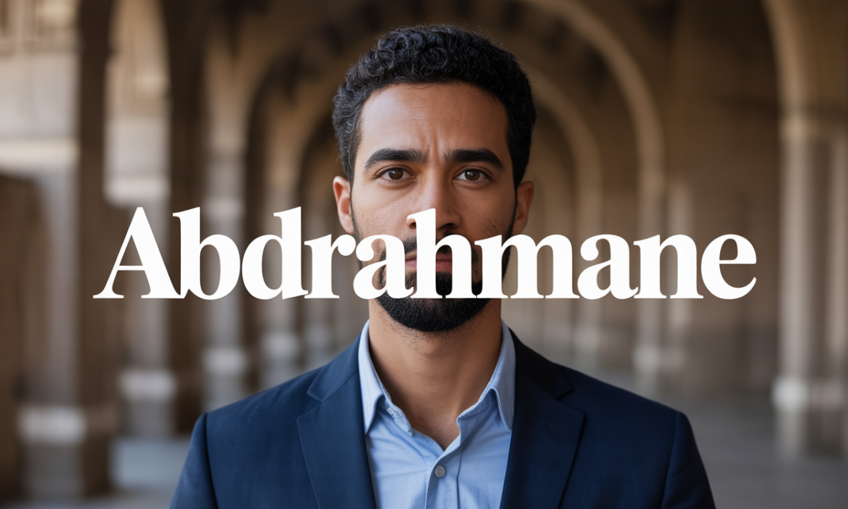 Illustration symbolique liée à l’origine du prénom Abdrahmane