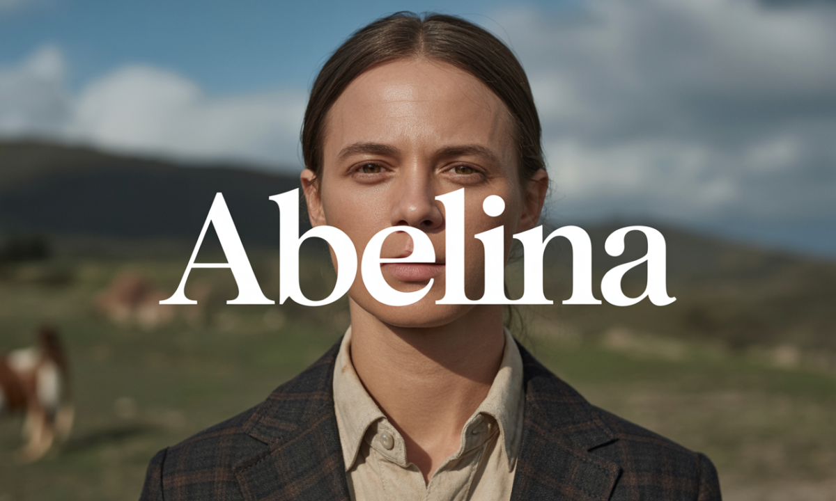 Illustration symbolique liée à l’origine du prénom Abelina