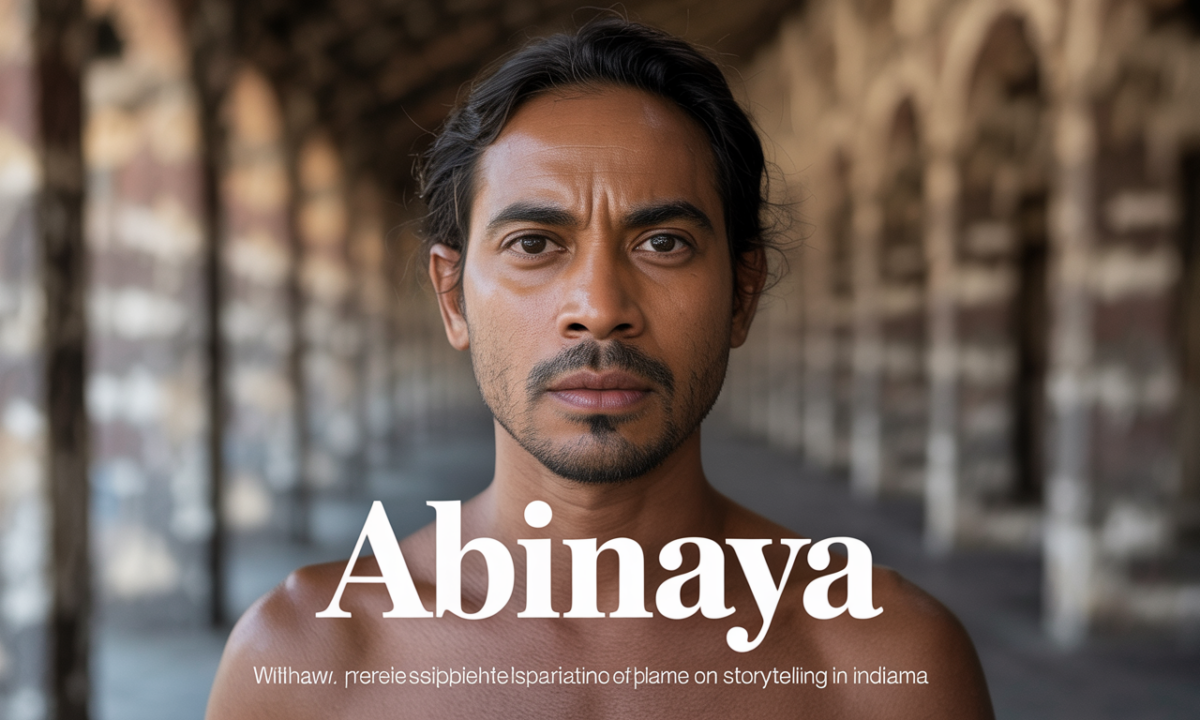 Illustration symbolique liée à l’origine du prénom Abinaya