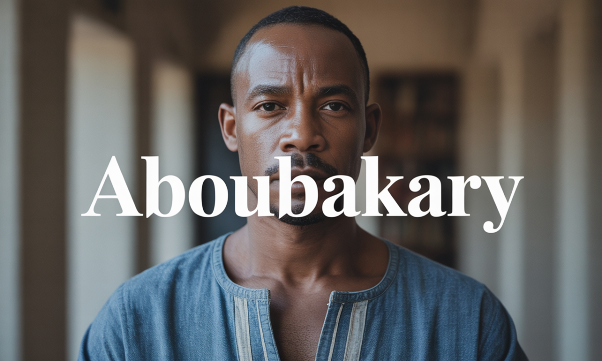Illustration symbolique liée à l’origine du prénom Aboubakary