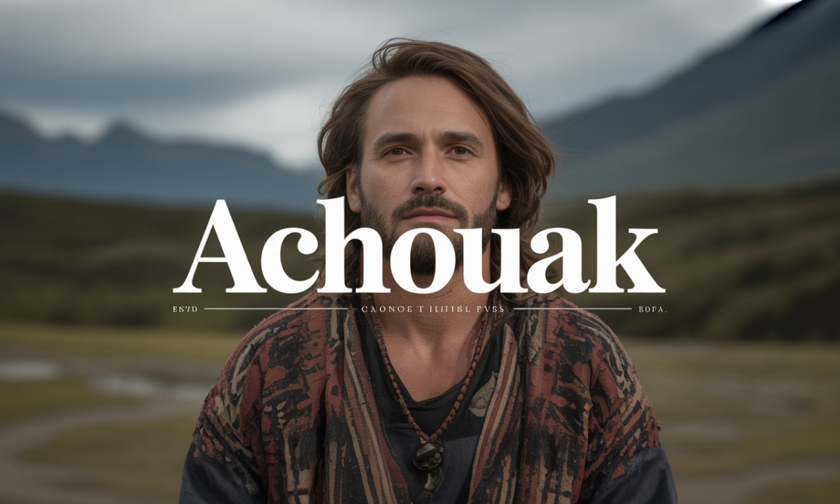 Illustration symbolique liée à l’origine du prénom Achouak
