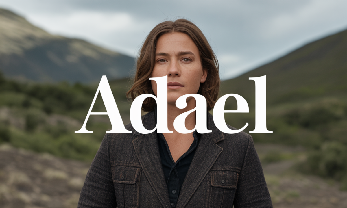 Illustration symbolique liée à l’origine du prénom Adael