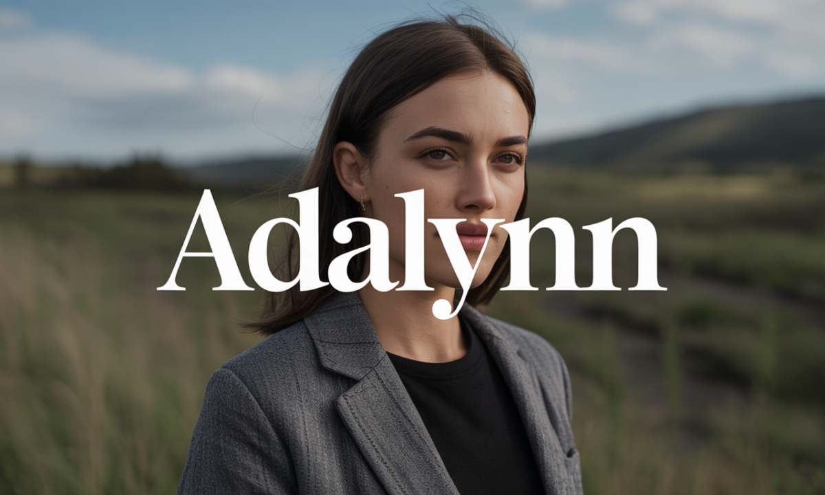 découvrez adalynn, un prénom élégant et moderne, parfait pour une fille unique et pleine de charme. explorez son origine, sa signification et sa popularité.