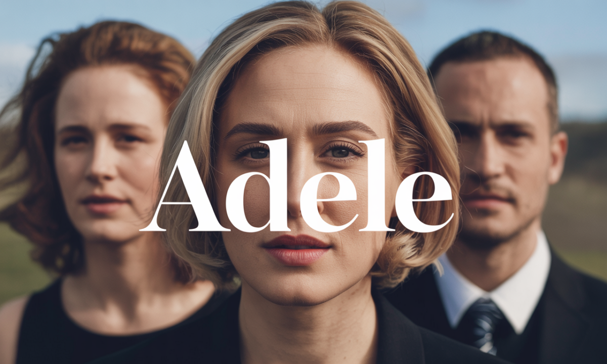 Illustration symbolique liée à l’origine du prénom Adele