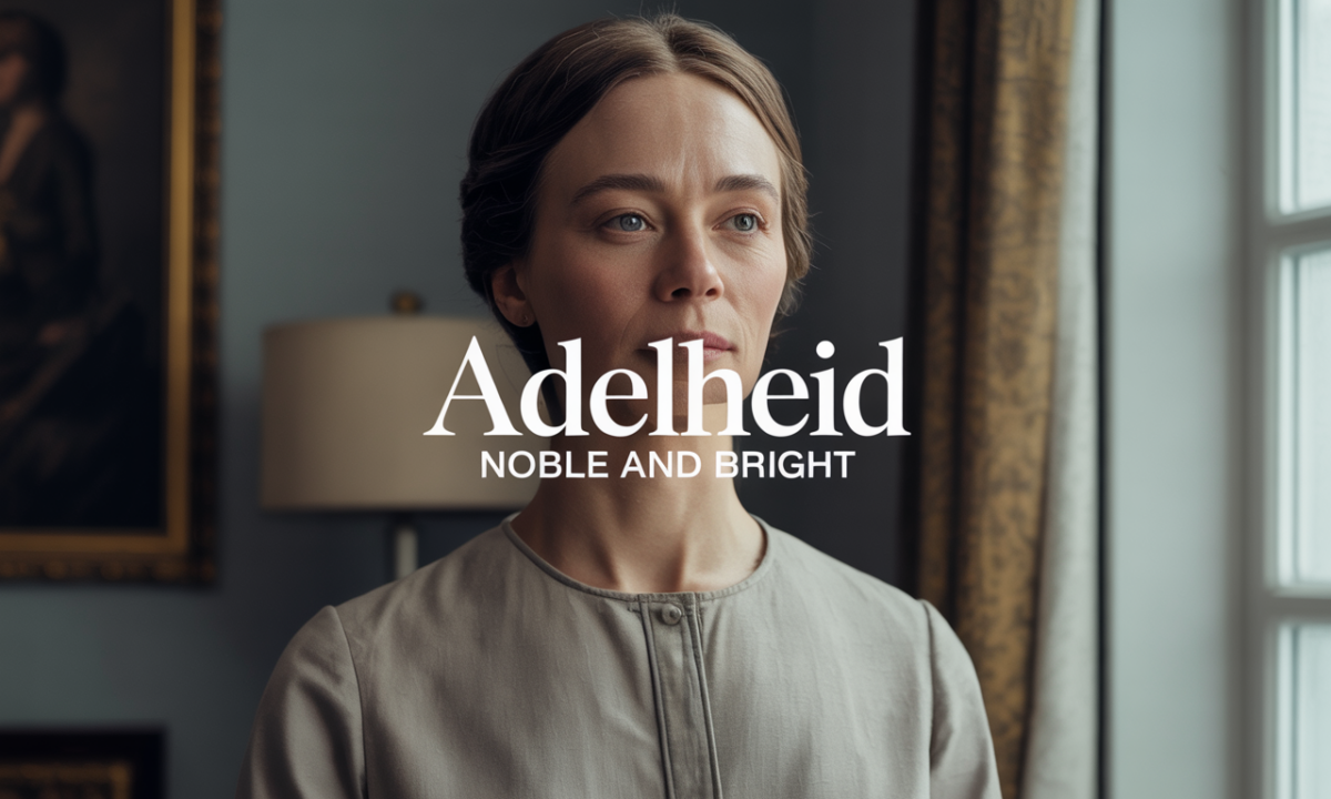 Illustration symbolique liée à l’origine du prénom Adelheid