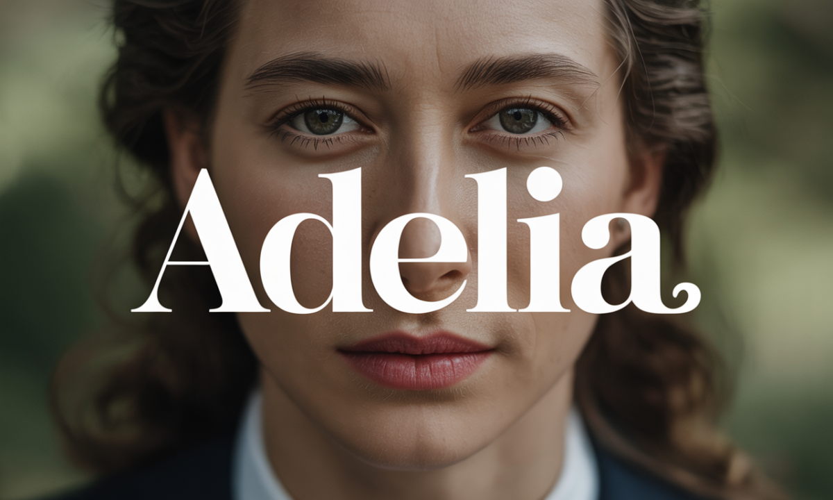 Illustration symbolique liée à l’origine du prénom Adelia