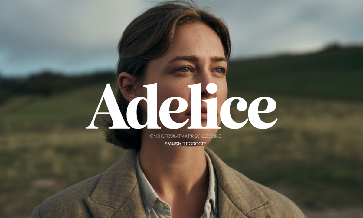 Illustration symbolique liée à l’origine du prénom Adelice