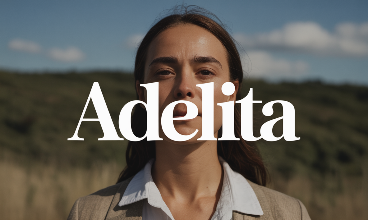 Illustration symbolique liée à l’origine du prénom Adelita