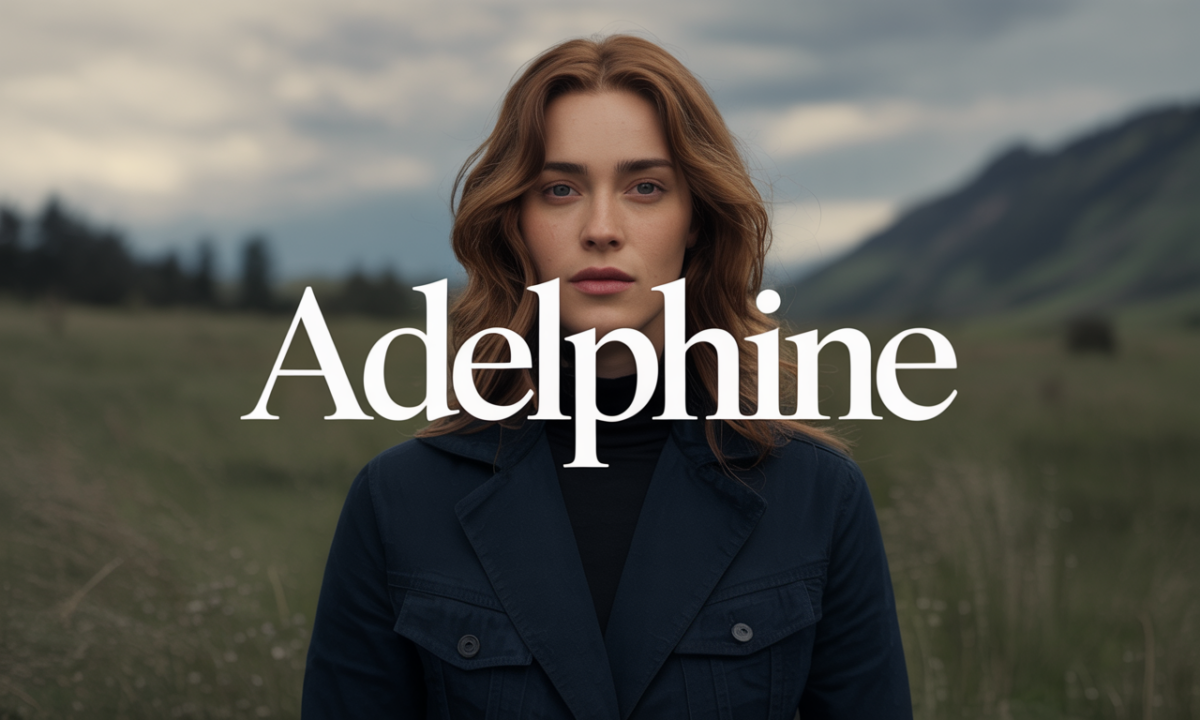 Illustration symbolique liée à l’origine du prénom Adelphine