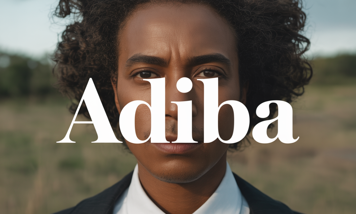 Illustration symbolique liée à l’origine du prénom Adiba