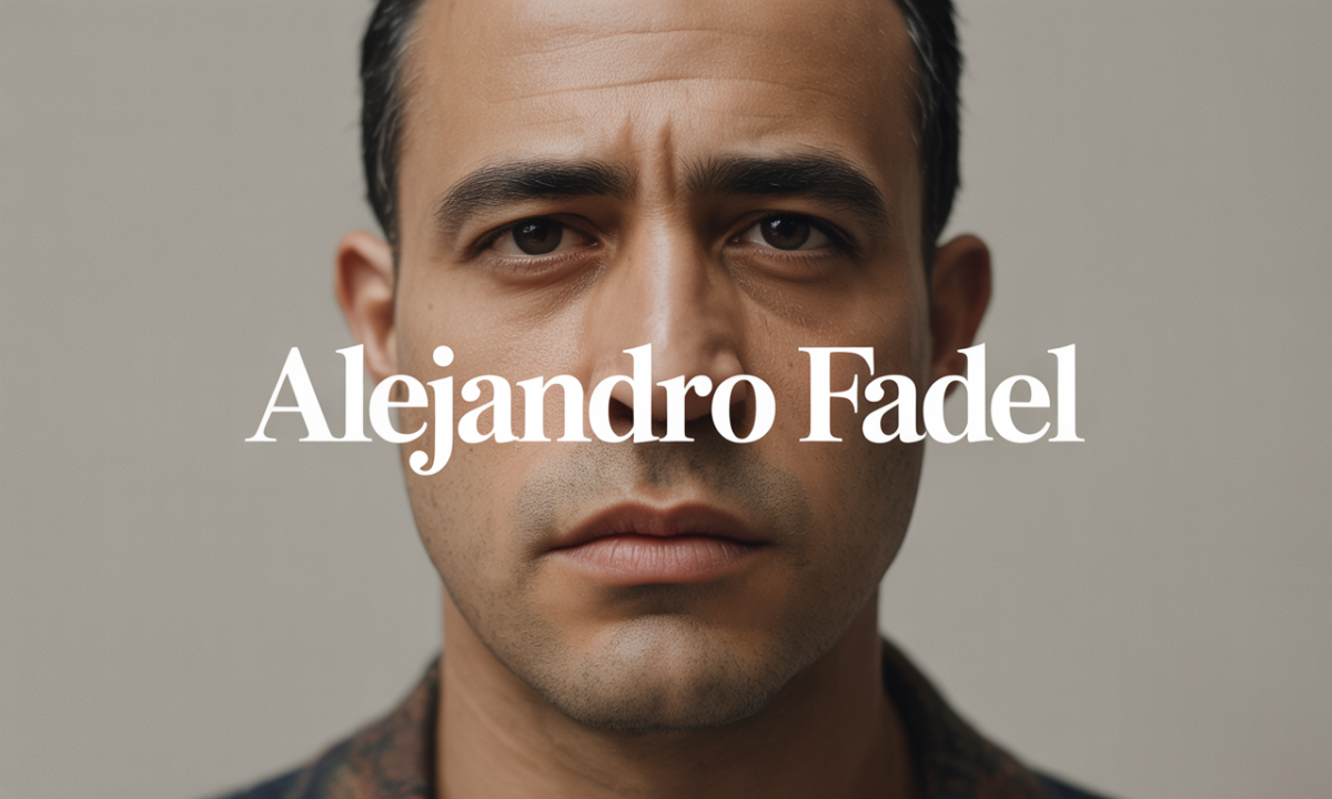 découvrez alejandro fadel, réalisateur et scénariste reconnu pour son style unique et son engagement artistique dans le cinéma contemporain.