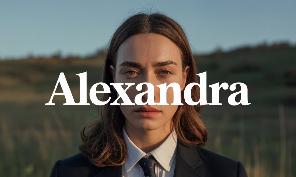 Illustration symbolique liée à l’origine du prénom Alexandra